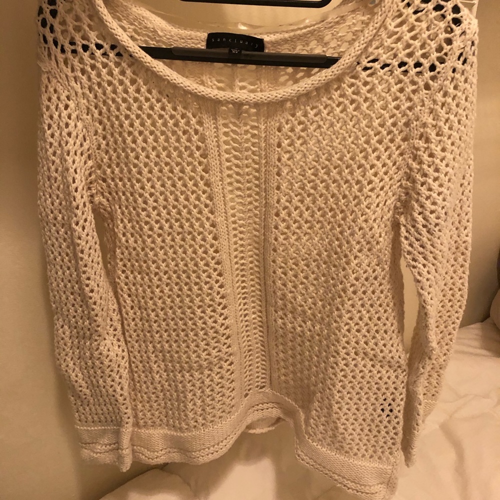 Sanctuary Cream Knit Sweater